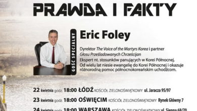 Eric Foley - spotkania w Polsce