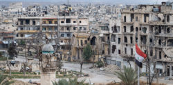 Wschodnie Aleppo - całe dzielnice zniszczone