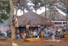 Obóz dla uchodźców w Republice Środkowoafrykańskiej