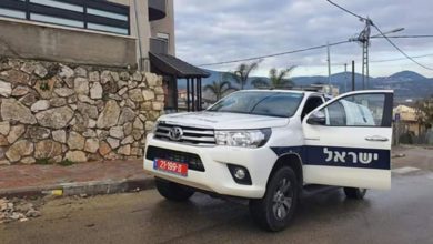 Izraelski samochód policyjny