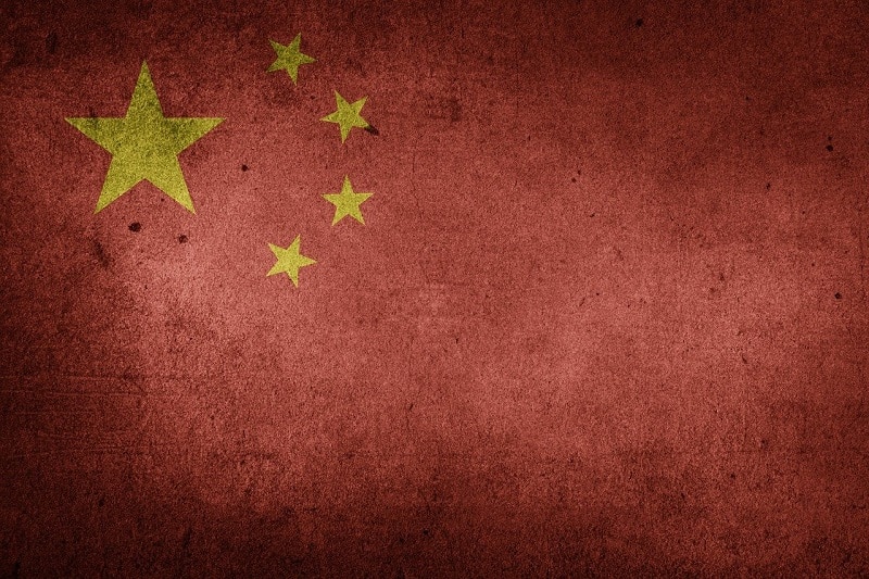 Flaga Chiny
